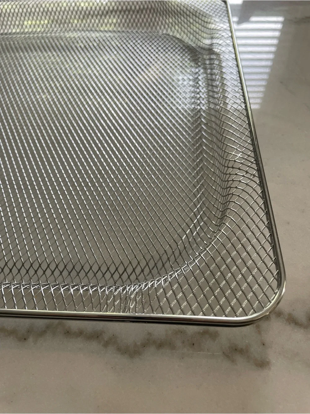 Ninja Air fryer Silver Mesh Basket Tray #0258
